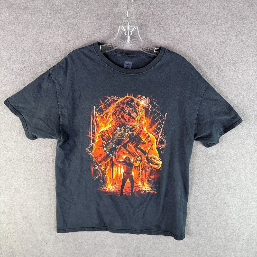 WWE Kane "THE BIG RED MACHINE" Official Merchandise T-Shirt‎ Size Large